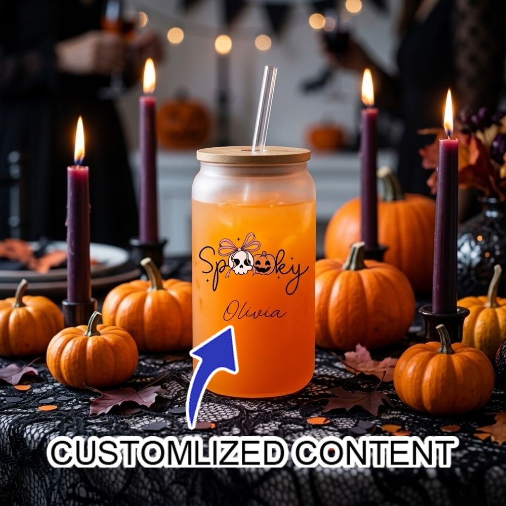 Coffee Equipment For Camping - Gelas Minum Halloween Seram dengan Nama