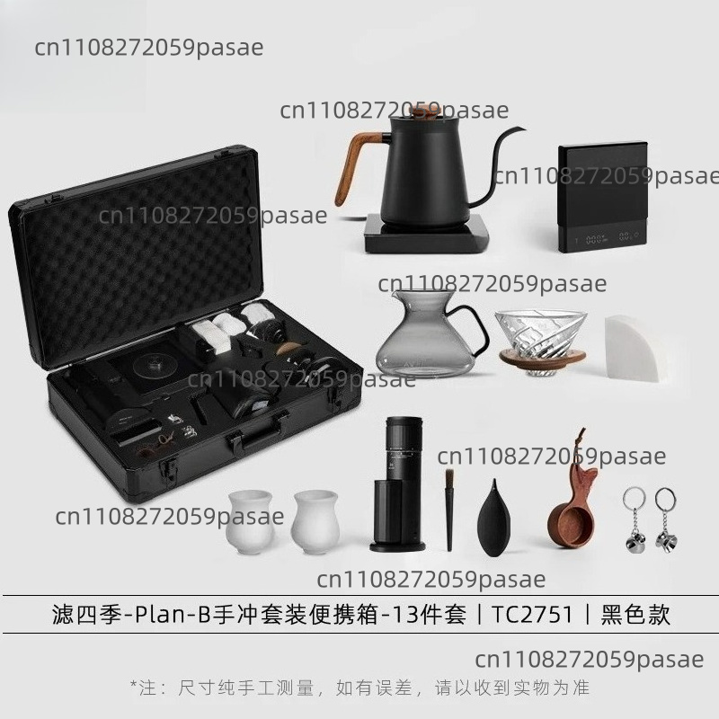Coffee Equipment Filter - Set teko kopi buatan tangan, penggiling