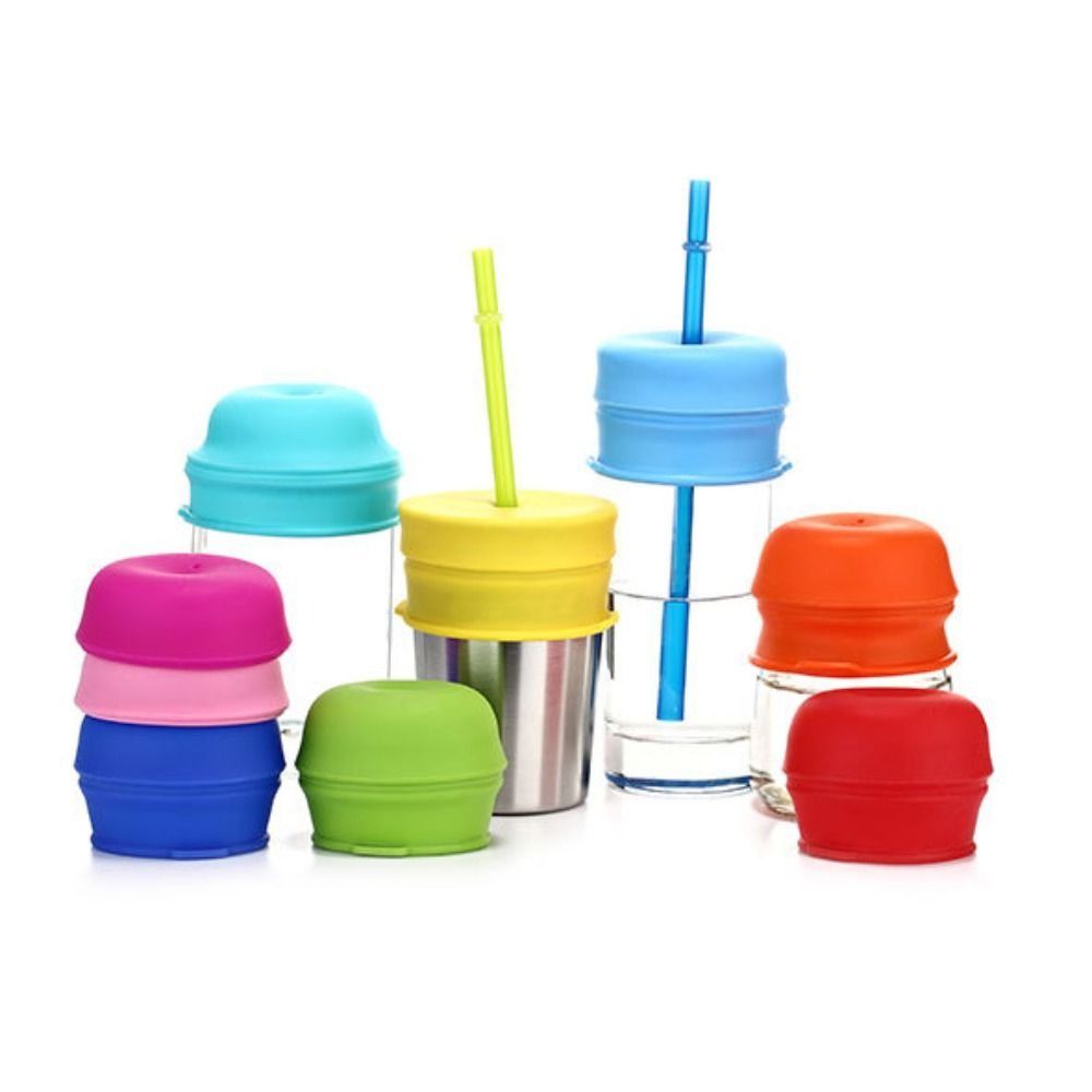 Bean Hopper Lid - Anti Bocor dengan Lubang Jerami Silikon