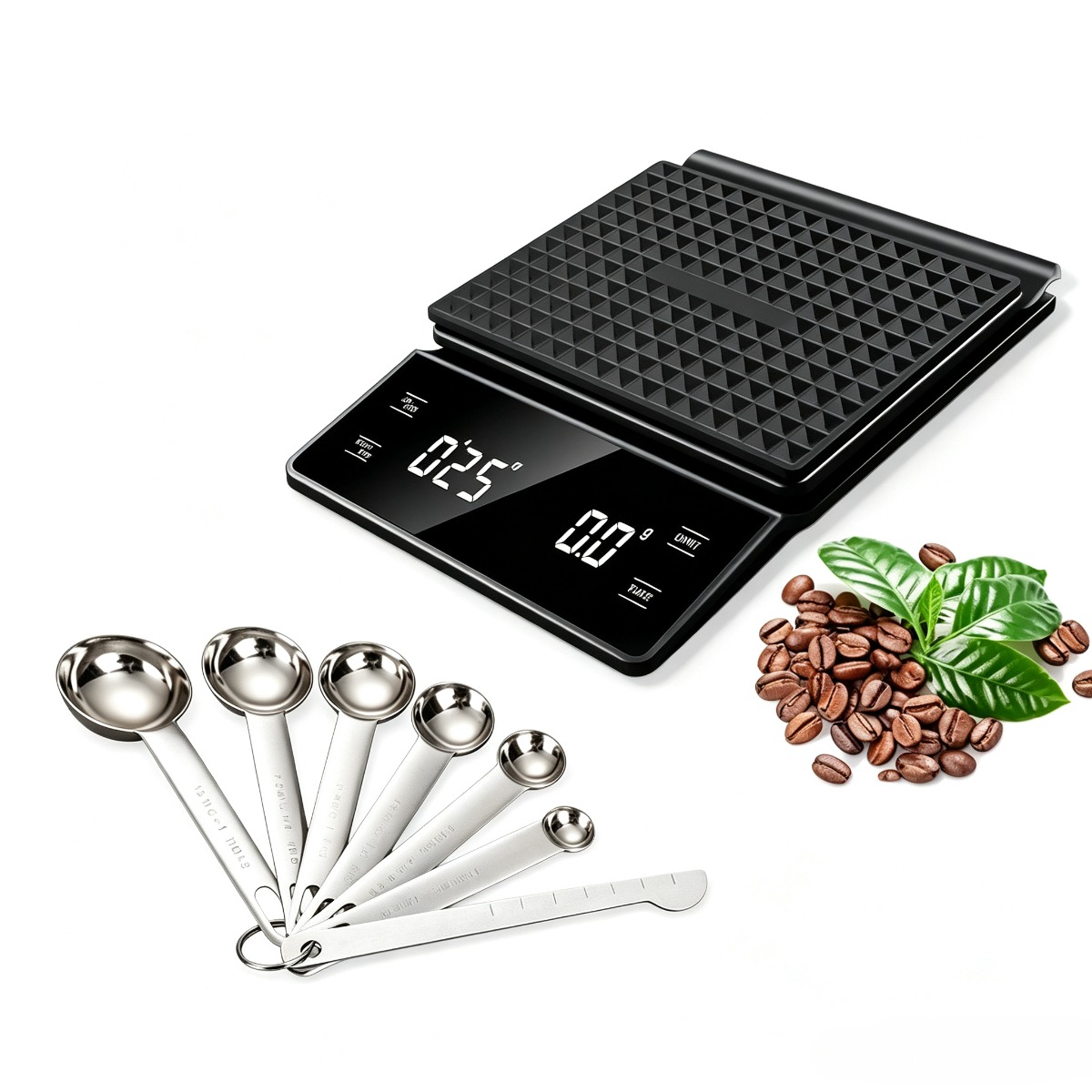 Scale Drip Timer - Timbangan Kopi Digital 3kg 0.1g Presisi