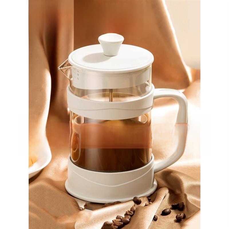 Coffee Equipment Filter - Pembuat Kopi Kaca Tekan Manual untuk