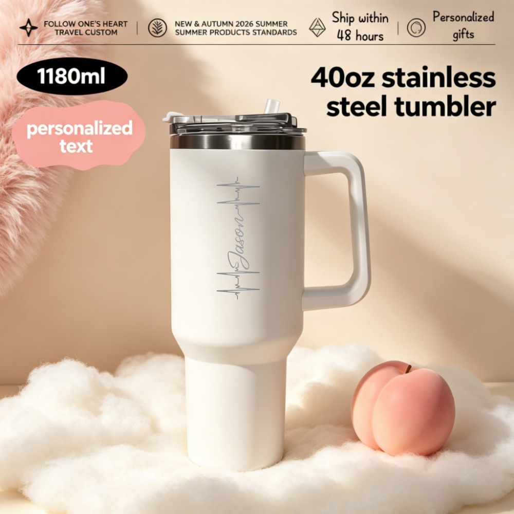 Coffee Equipment For Camping - Botol teks personalisasi 1L, botol termo
