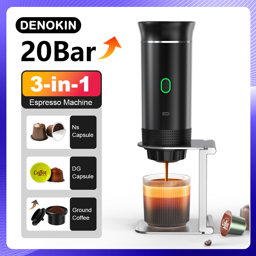 Coffee Equipment For Camping - Mesin Kopi Espresso Portabel Elektrik Nirkabel