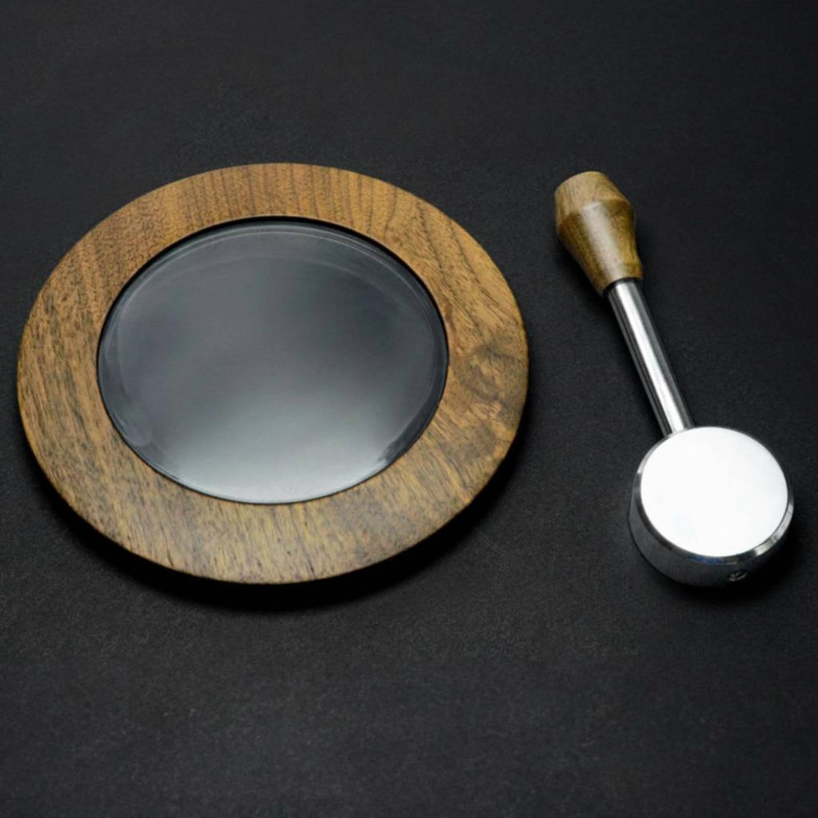 Bean Hopper Lid - Set Kenop Tutup Kayu Kotak Hadiah