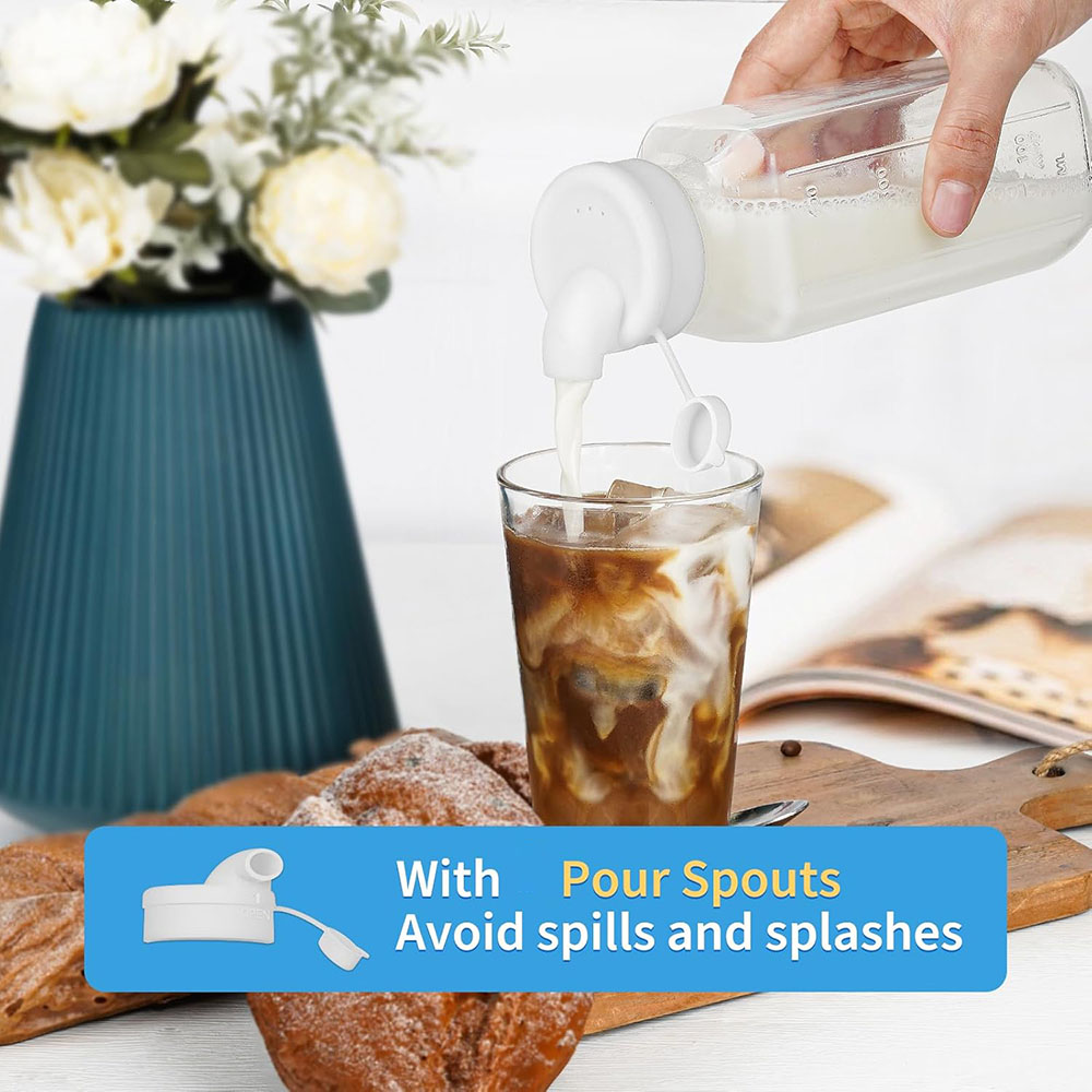 Botol Jus Kaca dengan Tutup, B - Bean Hopper Lid ulasan dan harga