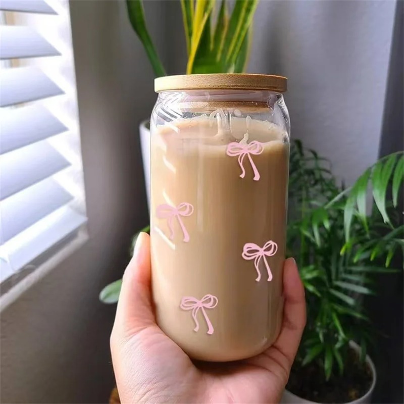 1pc Gelas Cantik Berbentuk Pit - Bean Hopper Lid ulasan dan harga