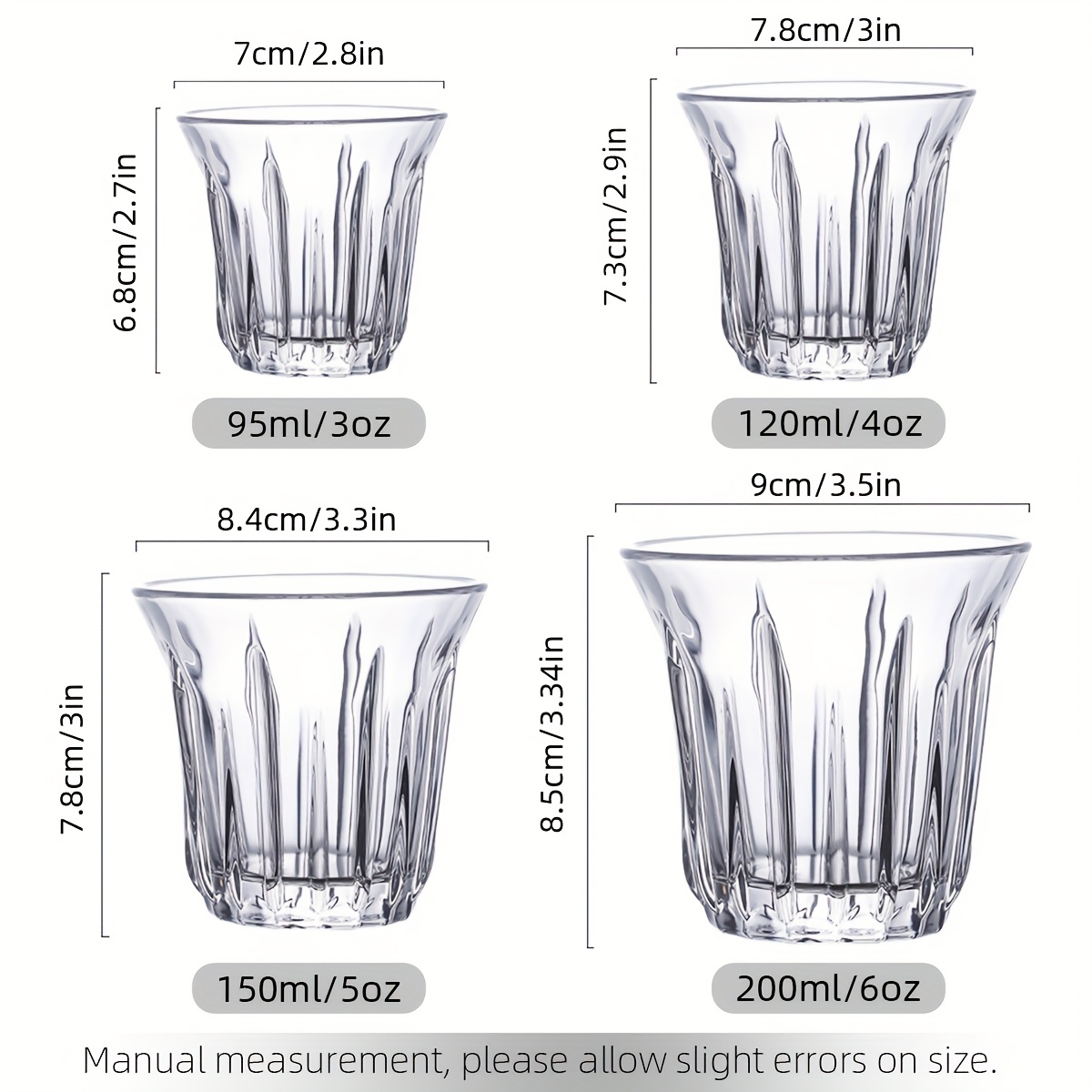 2 Paket Cangkir Espresso, Cang - Espresso Shot Glass ulasan dan harga