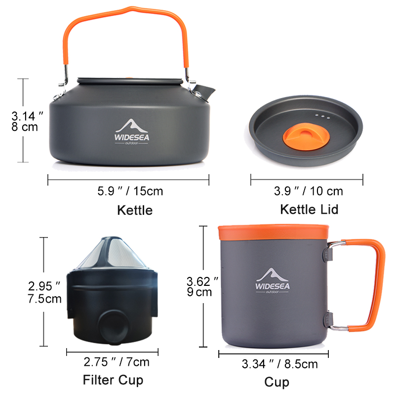 Widesea Berkemah Kopi Peralata - Coffee Equipment Filter ulasan dan harga