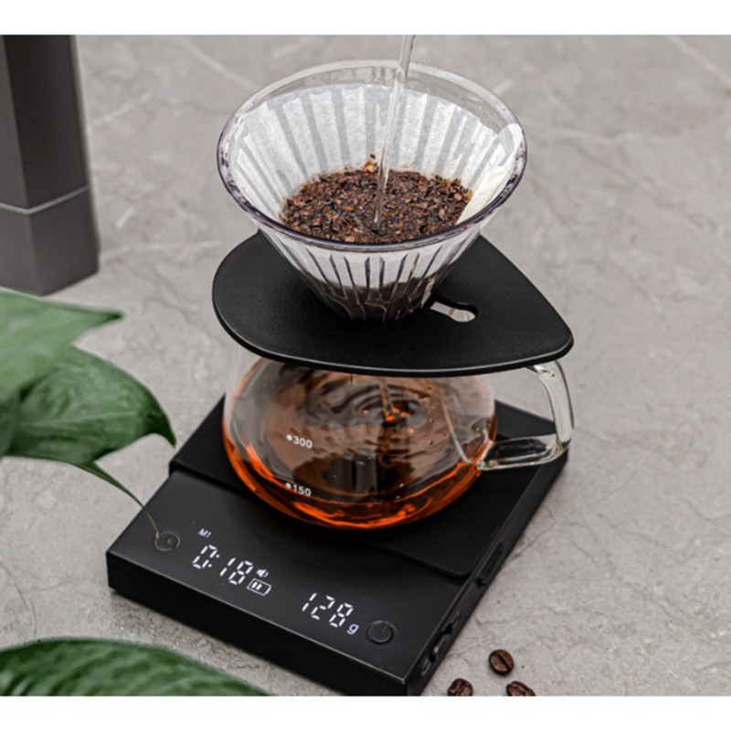 EYFL-Timbangan Kopi Hitam Pres - Scale Drip Timer ulasan dan harga