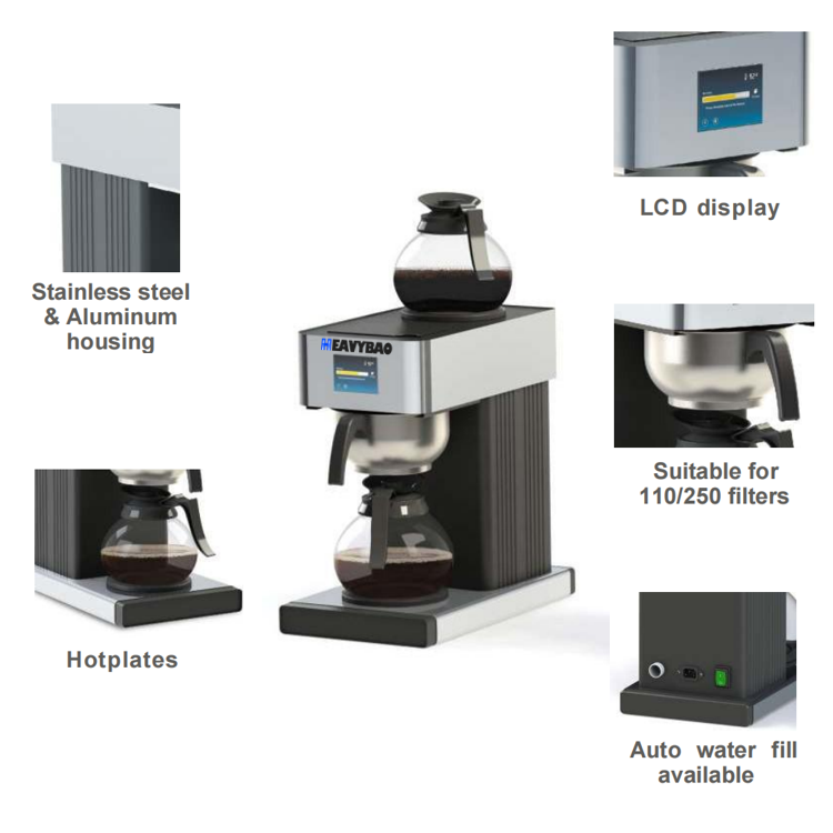 Mesin Pembuat Kopi Amerika Lis - Coffee Equipment Filter ulasan dan harga