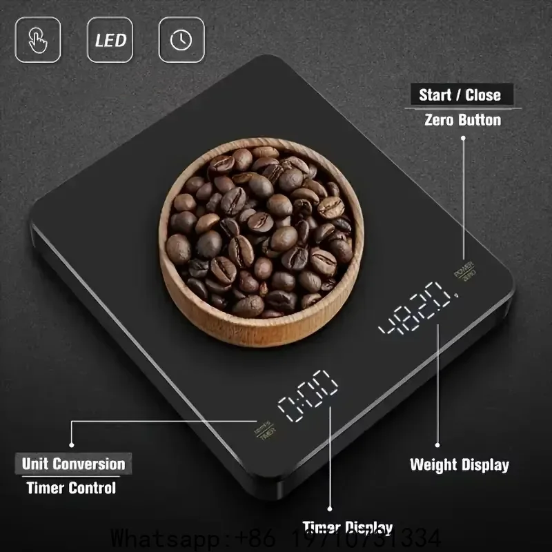 Timbangan Kopi Espresso Digita - Scale Drip Timer ulasan dan harga