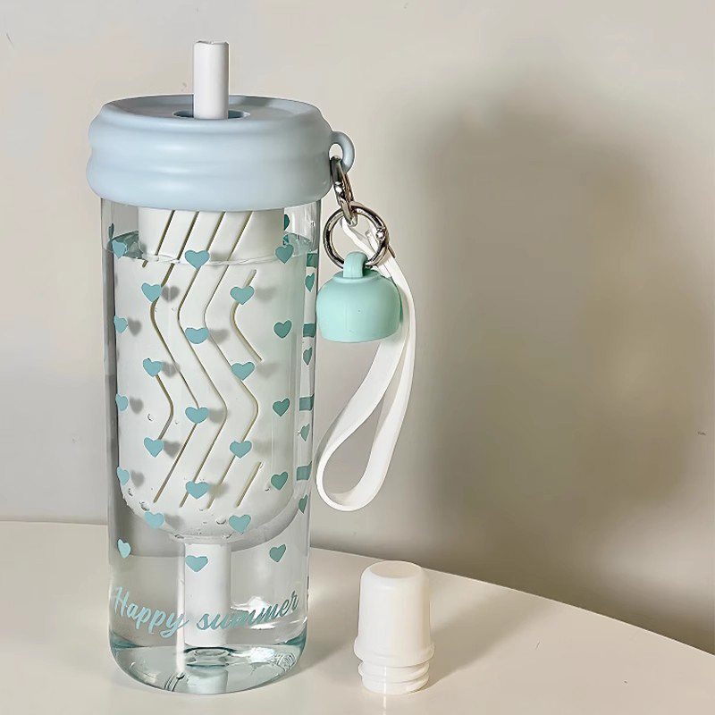 Botol air hati lucu 650ml, den - Coffee Equipment Filter ulasan dan harga