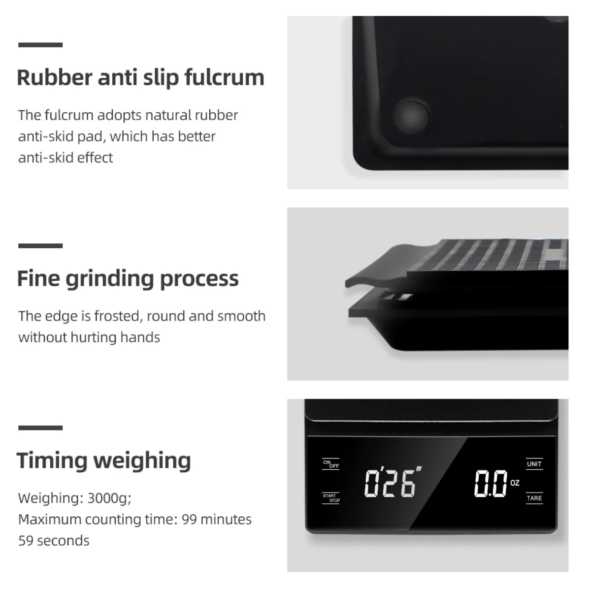Timbangan Kopi Digital 3kg 0.1 - Scale Drip Timer ulasan dan harga
