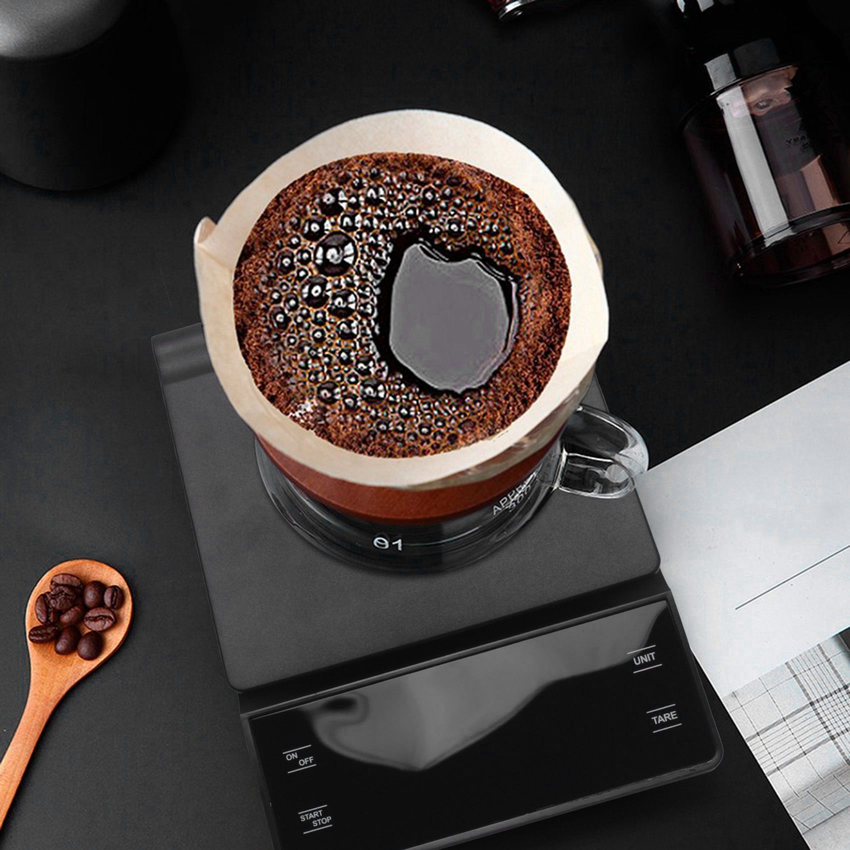 SEWS-Timbangan Kopi Dengan Tim - Scale Drip Timer ulasan dan harga