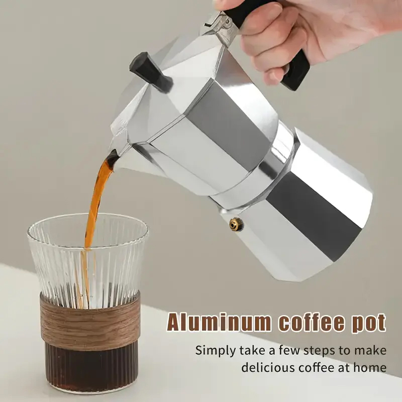 Moka Pot Aluminium Klasik 50-3 - Coffee Equipment For Camping ulasan dan harga