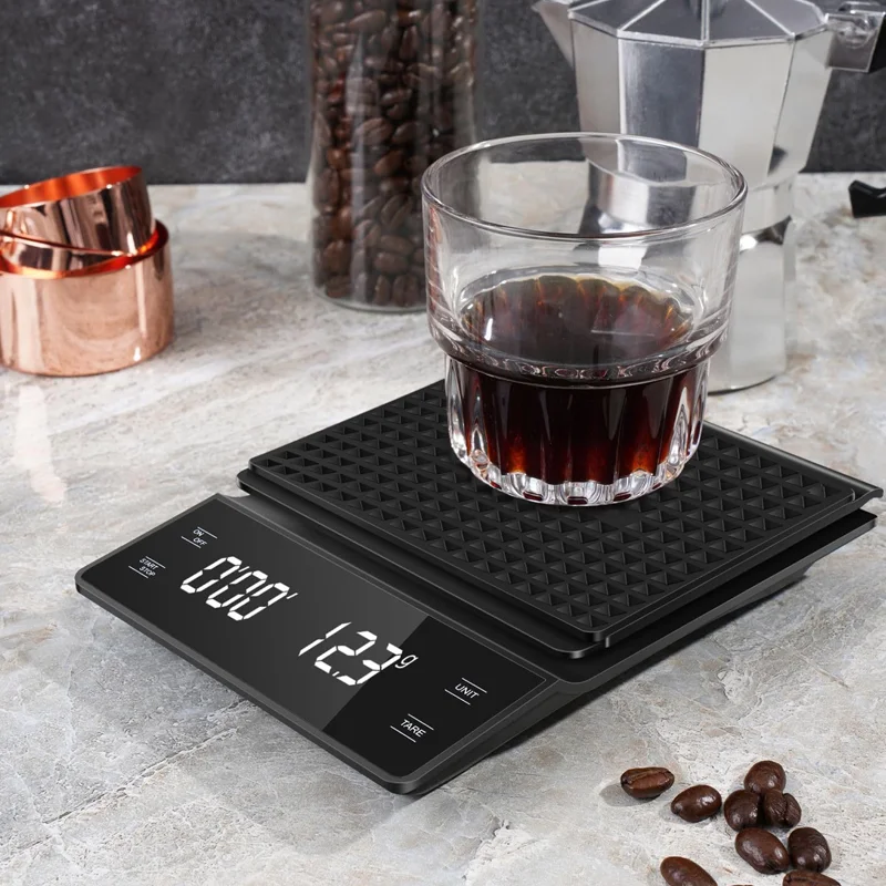 Timbangan Kopi 3kg/0.1g dengan - Scale Drip Timer ulasan dan harga