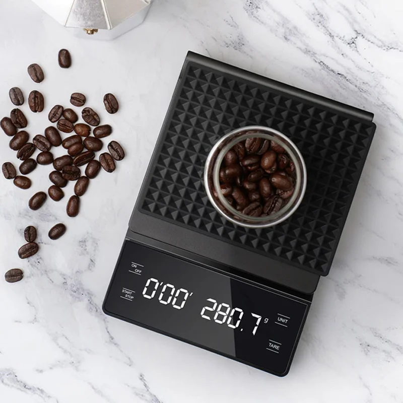 Timbangan Kopi 3kg/0.1g dengan - Scale Drip Timer ulasan dan harga