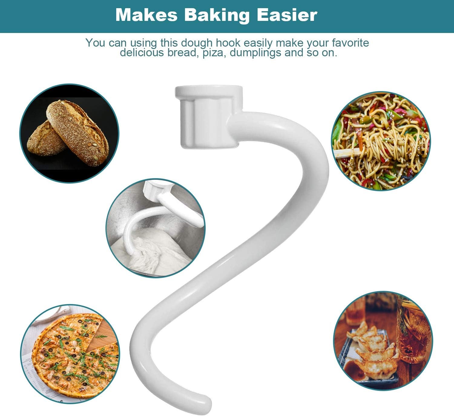 Hook Spiral Berlapis untuk Mix - Kitchenaid Mixer Pro 600 ulasan dan harga