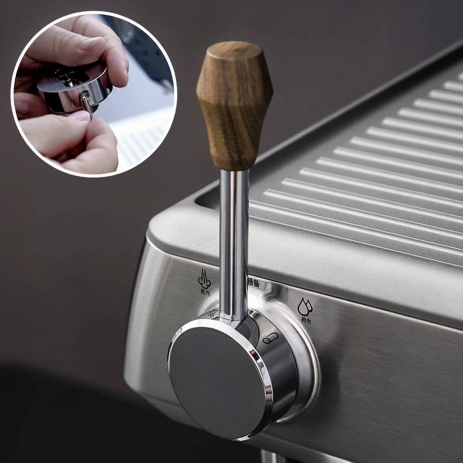 Set Kenop Tutup Kayu Kotak Had - Bean Hopper Lid ulasan dan harga