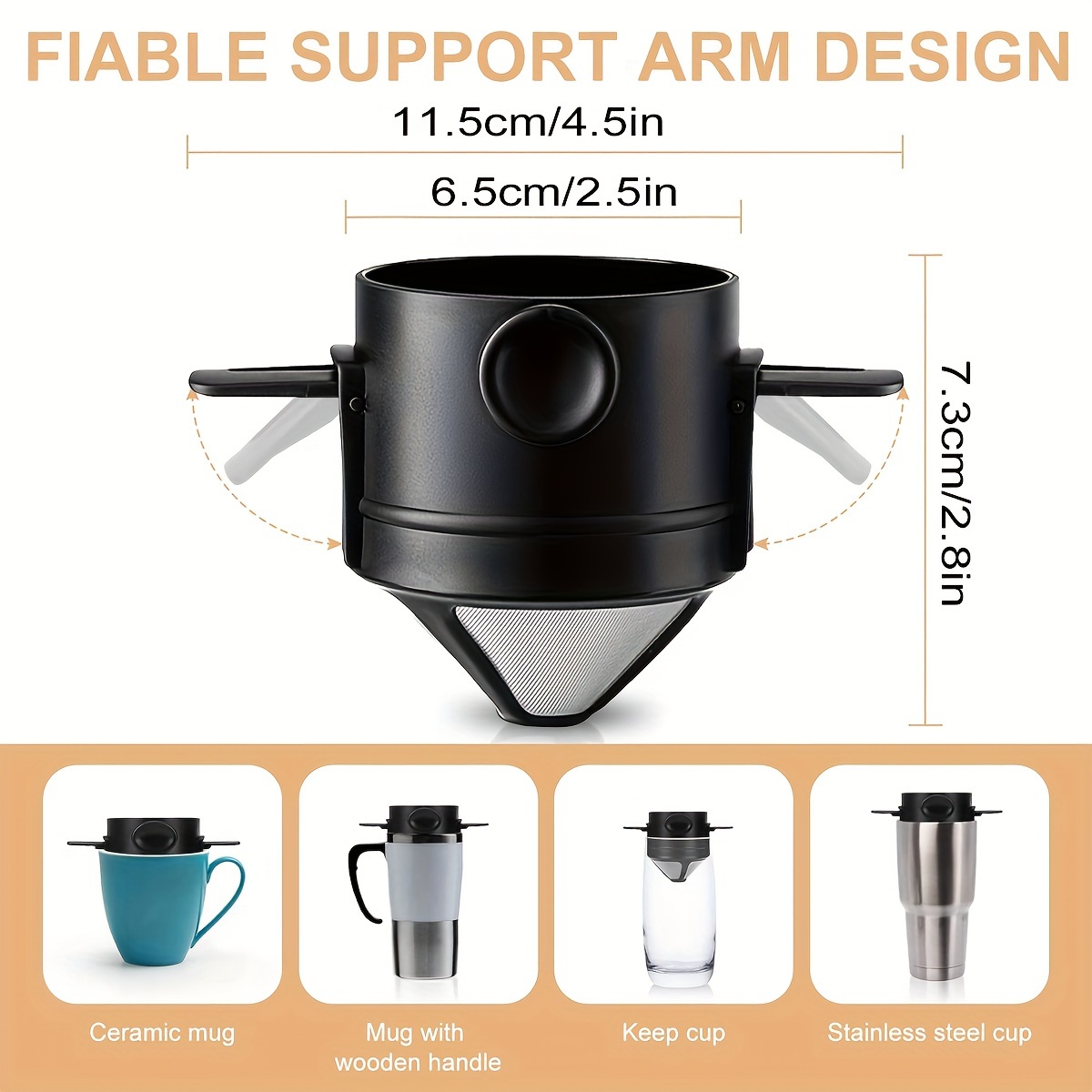 Cangkir Filter kopi portabel d - Coffee Equipment For Camping ulasan dan harga
